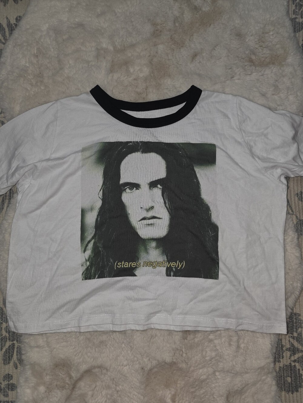 Veras Eye Candy Peter Steele Cropped T Shirt Type O Negative XXL